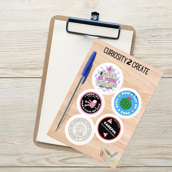 "Classic Designs" Vinyl Sticker Pack - Image 2