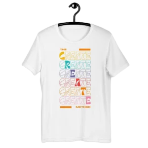"The CREATE Method" Unisex t-shirt