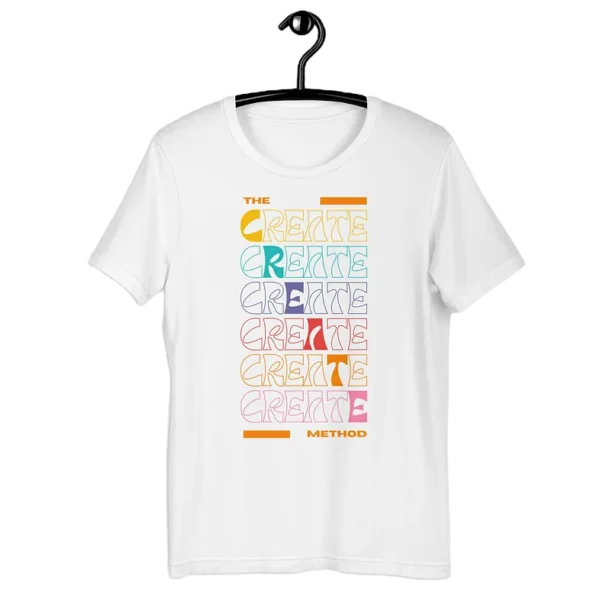 "The CREATE Method" Unisex t-shirt