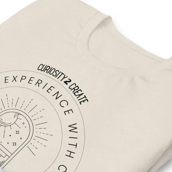 "Navigate any Experience with Creativity" Unisex t-shirt - Image 3