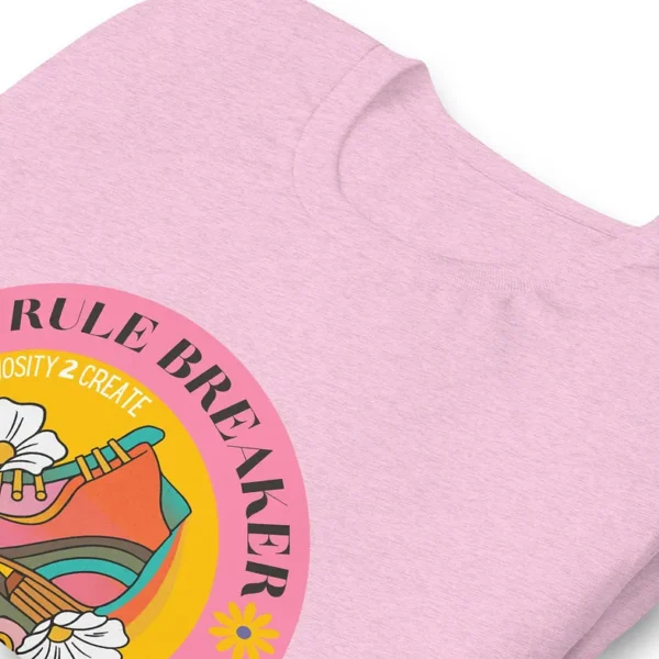 "Be a Rule Breaker" Unisex t-shirt - Image 2