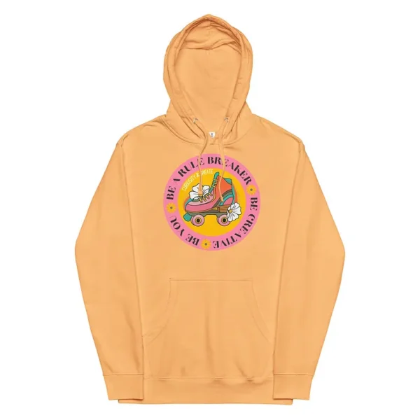 "Be a Rule Breaker" Unisex Hoodie - Image 2