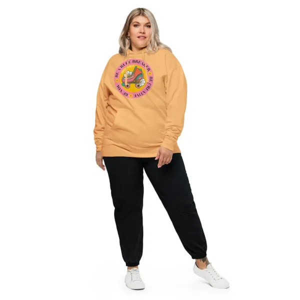 "Be a Rule Breaker" Unisex Hoodie - Image 5