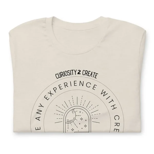 "Navigate any Experience with Creativity" Unisex t-shirt - Image 4