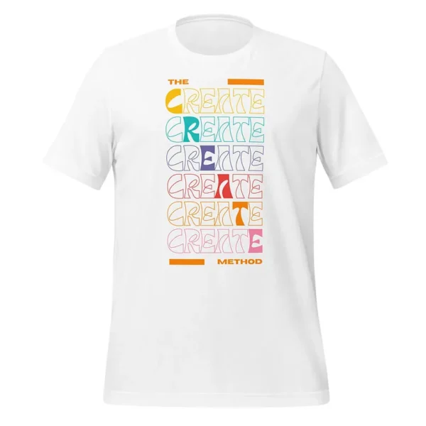 "The CREATE Method" Unisex t-shirt - Image 2