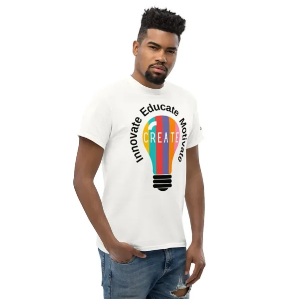 "Innovate, Educate, Motivate" Unisex t-shirt - Image 12
