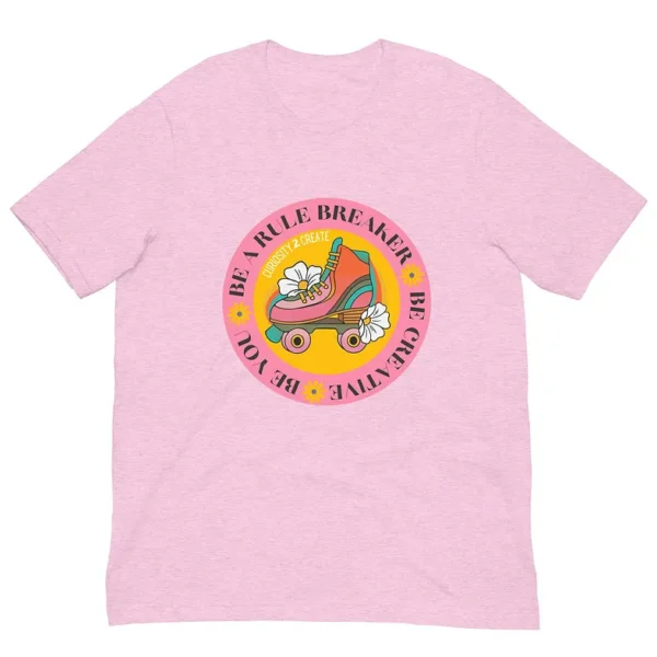 "Be a Rule Breaker" Unisex t-shirt - Image 3