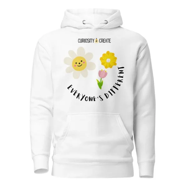 "Everyone's Different" Unisex Hoodie - Image 2
