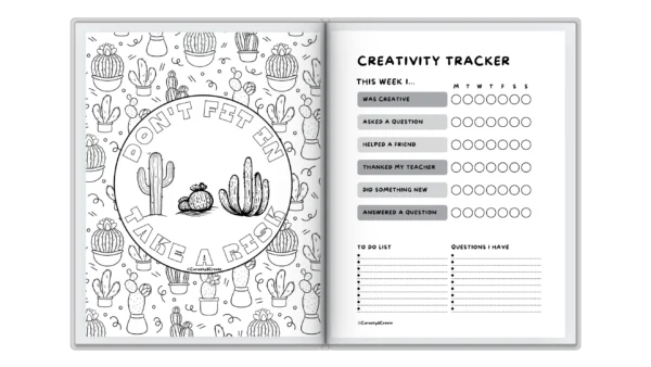 Curious Creator's Club Activity Book - Image 2
